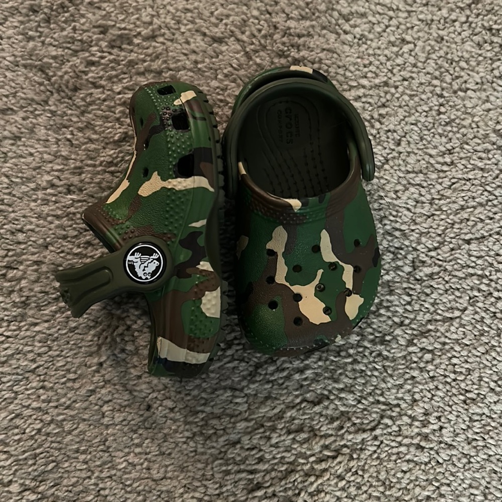 Camo Toddler Crocs